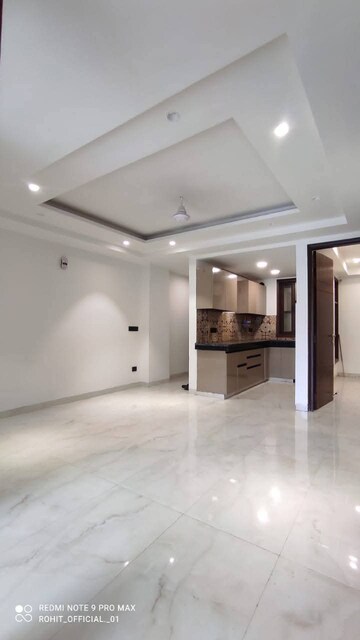 Living Room in 3 BHK Builder Floor at Saket – for Rent