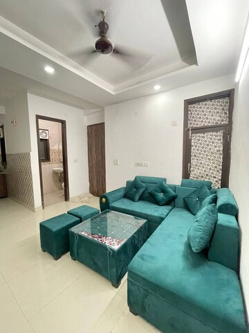 Living Room in 1 BHK Builder Floor at Saket – for Rent