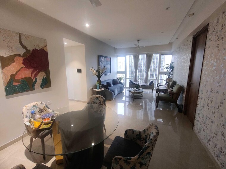 Living Room, lodha-the-park 3 Bedroom 1390 Sq.Ft. Apartment In Worli Mumbai 9121516