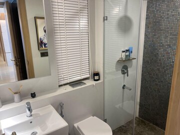 Bathroom in 3 BHK Apartment at Lodha World One, Worli – for Sale