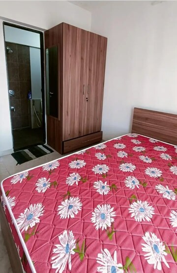 Bedroom in 1 BHK Apartment at Kabra Unnat Nagar 24, Goregaon East – for Rent