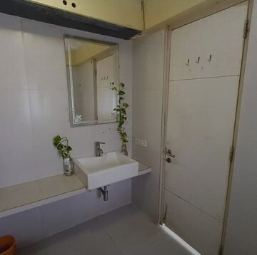 Bathroom in 2 BHK Apartment at Shivam Samadhan, Goregaon West – for Rent