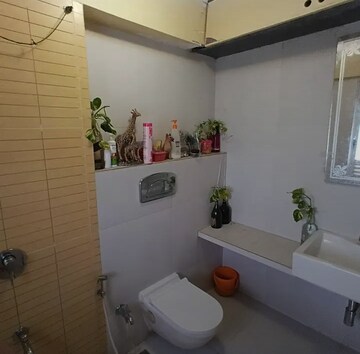 Bathroom in 2 BHK Apartment at Shivam Samadhan, Goregaon West – for Rent