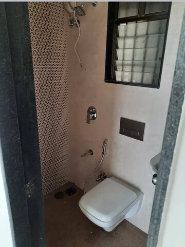 Bathroom in 1 BHK Apartment at Laxmi Heights Goregaon, Goregaon West – for Rent