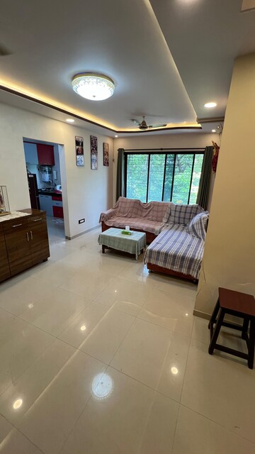 Living Room in 2 BHK Apartment at Agarwal And Doshi Complex, Vasai West – for Sale