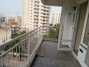 Balcony in 3 BHK Apartment at Shakti the Sky Lark  Apartment, Sector 52 – for Rent