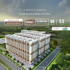 2 BHK + Pooja Room,Servant Room,Study Room,Extra Room Apartment For Sale in Hallmark Sunnyside