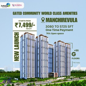 3 BHK Apartment For Sale in Hallmark Sunnyside, Manchirevula