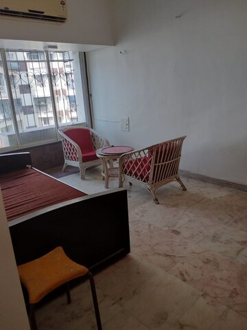 Living Room in 3 BHK Apartment at Sky Anchorage, Versova – for Rent
