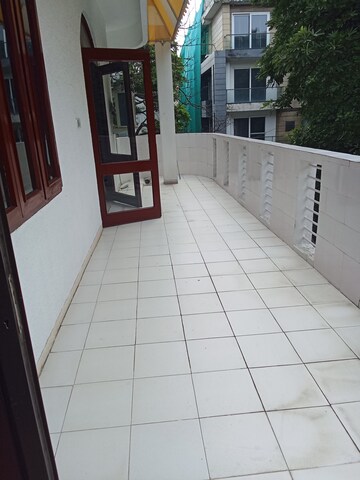 Balcony in 2 BHK Builder Floor at Vasant Vihar – for Rent