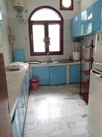Kitchen in 2 BHK Builder Floor at Vasant Vihar – for Rent