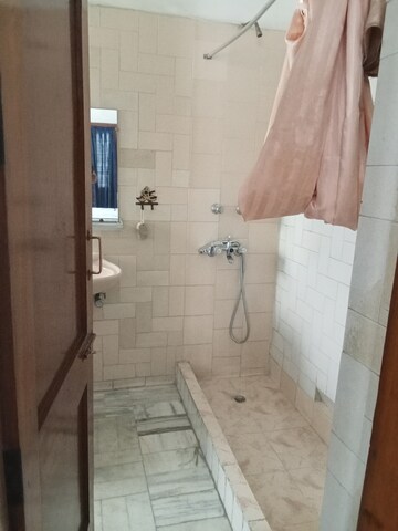 Bathroom in 2 BHK Builder Floor at Vasant Vihar – for Rent