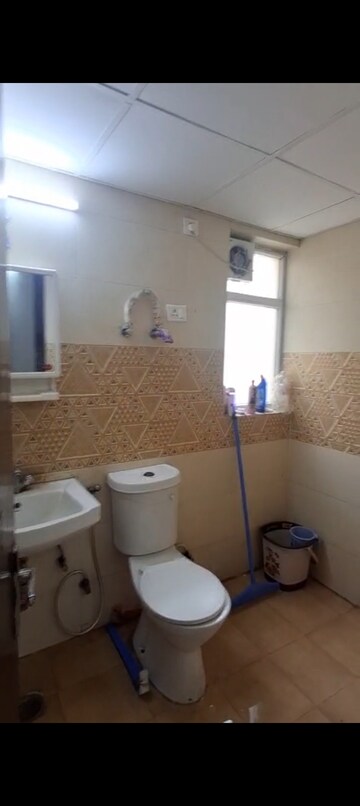 Bathroom in 3 BHK Apartment at Supertech Ecovillage I, Sector 1 Greater Noida – for Rent