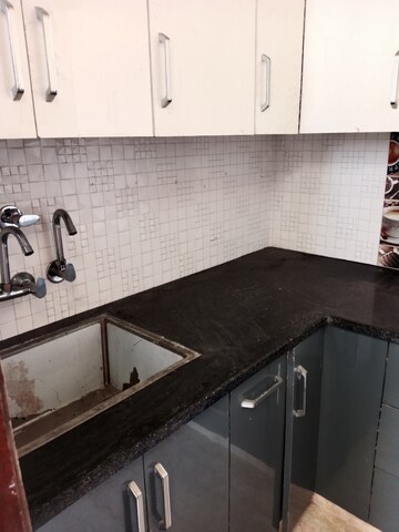 Kitchen in 2 BHK Builder Floor at Ansals Sushant City – for Rent
