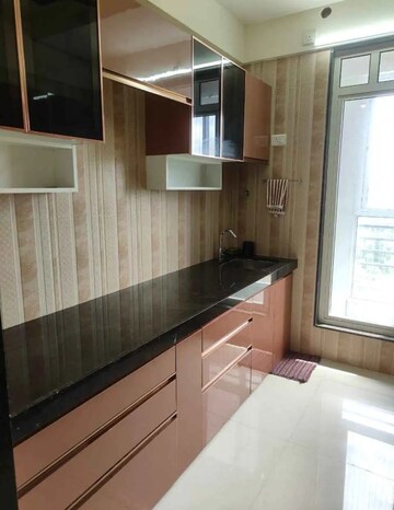 Kitchen in 2 BHK Apartment at Sheth Zuri, Laxmi Nagar – for Rent