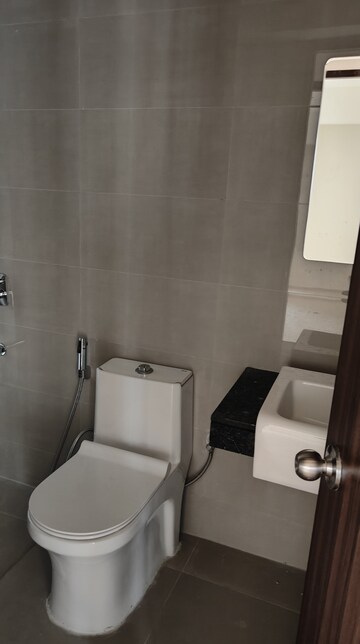 Bathroom in 2 BHK Apartment at Indiabulls One Indiabulls, Pokhran Road No Two – for Rent