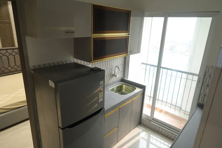 Kitchen, sunteck-west-world 2 Bedroom 547 Sq.Ft. Apartment In Tivri Palghar 9121655
