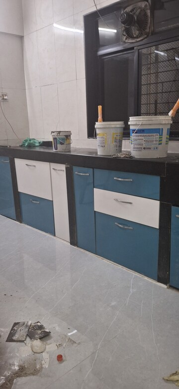 Kitchen in 2 BHK Apartment at Rekhi Sai Tulip, Ghansoli – for Rent