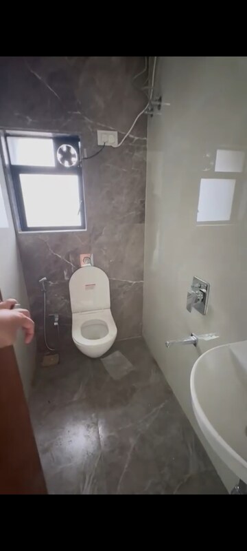 Bathroom in 2.5 BHK Apartment at Kanakia Rainforest, Andheri East – for Rent