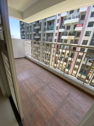 Balcony in 2 BHK Apartment at Bharat The Province, Punawale – for Rent