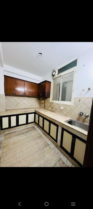 Kitchen in 3 BHK Builder Floor at Saket – for Rent
