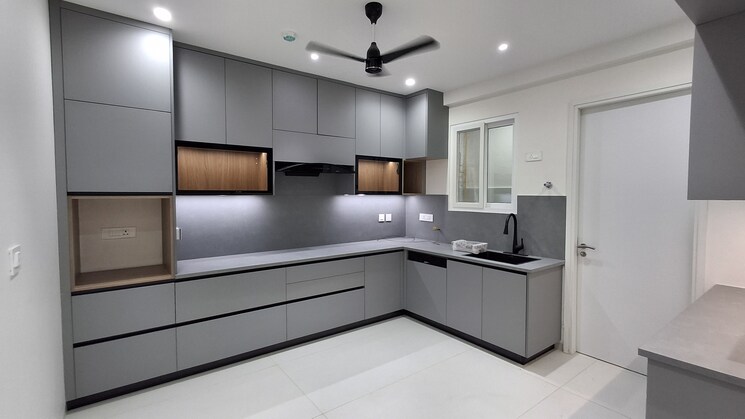 Kitchen, rajapushpa-provincia 3 Bedroom 2020 Sq.Ft. Apartment In Narsingi Hyderabad 9121739