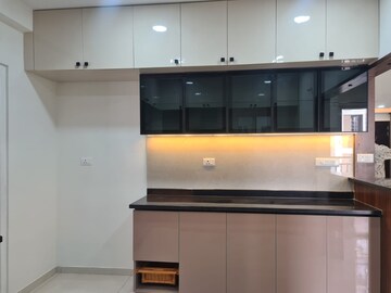 Kitchen in 3 BHK Apartment at Rajapushpa Provincia, Narsingi – for Rent
