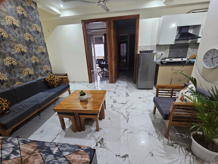 Living Room, jalpura 2.5 Bedroom 1140 Sq.Ft. Builder Floor In Jalpura Greater Noida 9121904