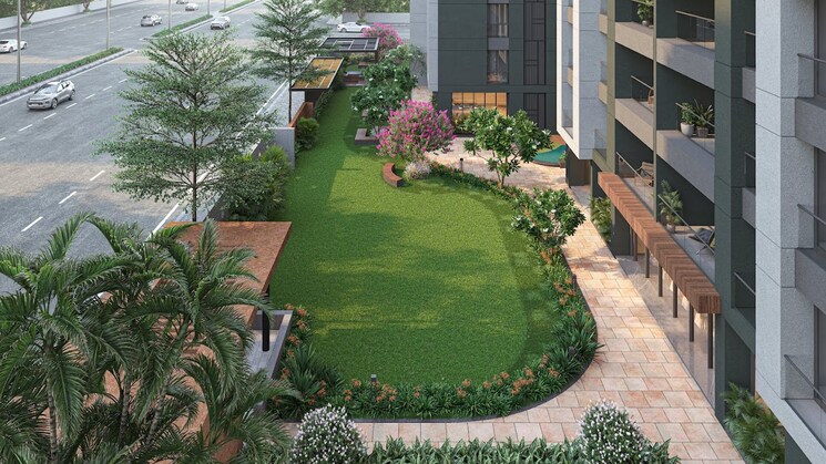 Exterior View, vesu 3 Bedroom 2680 Sq.Ft. Apartment In Vesu Surat 9121942