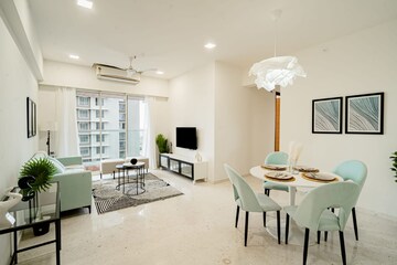 Team Area in 3 BHK Apartment at Ekta Tripolis, Goregaon West – for Sale