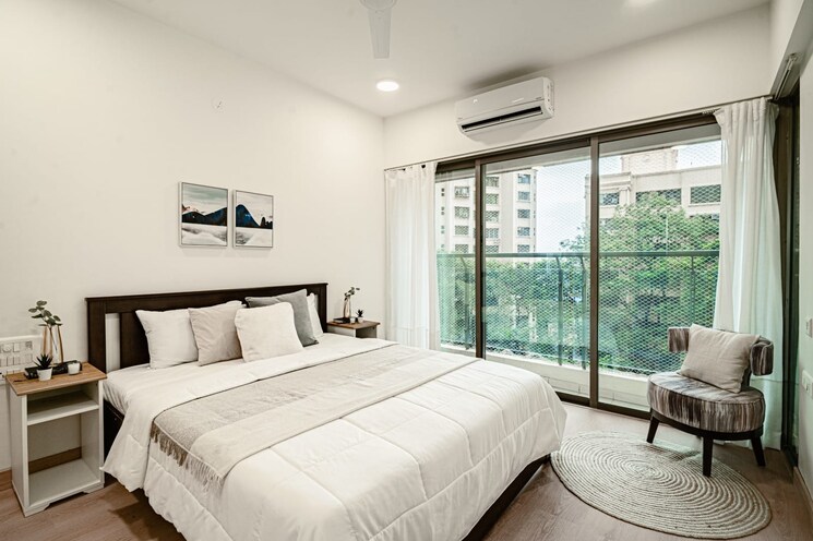 Bedroom, k-raheja-vistas 3 Bedroom 1139 Sq.Ft. Apartment In Powai Mumbai 9121973