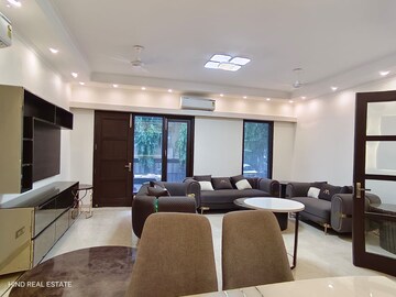Living Room in 3 BHK Builder Floor at Greater Kailash ii – for Rent