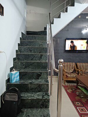 Staircase in 2 BHK Builder Floor at Dhakoli – for Sale