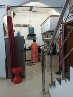 Staircase in 2 BHK Builder Floor at Dhakoli – for Sale