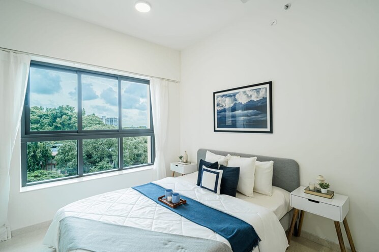 Master Bedroom, shapoorji-pallonji-vicinia 2.5 Bedroom 764 Sq.Ft. Apartment In Powai Mumbai 9122003