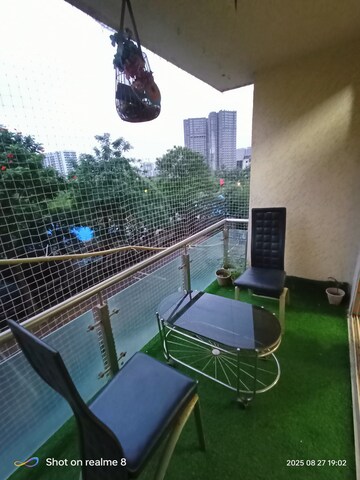 Balcony in 3 BHK Apartment at Sher E Punjab, Andheri East – for Rent