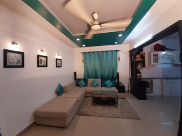 Living Room in 2 BHK Apartment at Giridhar Oasis, Kharadi – for Rent