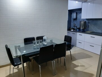 Dining area in 2 BHK Apartment at Giridhar Oasis, Kharadi – for Rent
