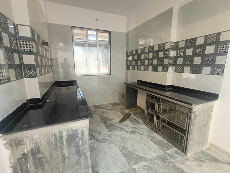 Kitchen, om-swami-chetana 2 Bedroom 647 Sq.Ft. Apartment In Dombivli West Thane 9122052