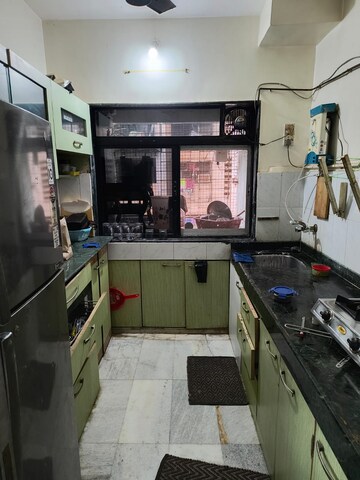 Kitchen in 1 BHK Apartment at NG Complex, Andheri East – for Rent