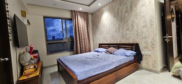 Bedroom in 1 BHK Apartment at Lodha Crown Quality Homes, Majiwada – for Rent