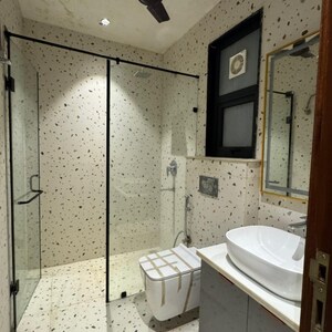 Bathroom in 4 BHK Builder Floor at Anant Raj The Estate Residences, Sector 63a – for Sale