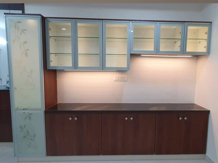 Kitchen, my-home-tridasa 3 Bedroom 1840 Sq.Ft. Apartment In Tellapur Hyderabad 9122228