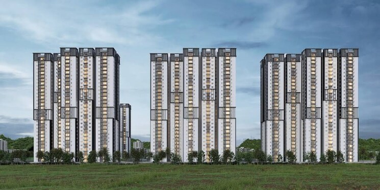 Exterior View, my-home-tridasa 3 Bedroom 1840 Sq.Ft. Apartment In Tellapur Hyderabad 9122228