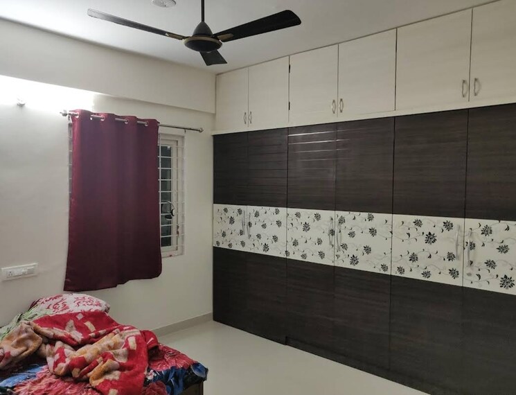 Bedroom, my-home-tridasa 3 Bedroom 1840 Sq.Ft. Apartment In Tellapur Hyderabad 9122228