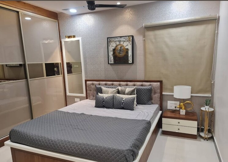 Bedroom, my-home-tridasa 3 Bedroom 1840 Sq.Ft. Apartment In Tellapur Hyderabad 9122228