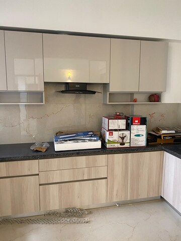 Kitchen in 3 BHK Apartment at Smart World Orchard, Sector 61 – for Rent