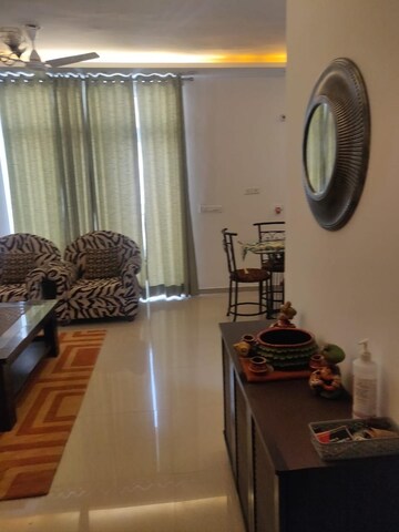 Living Room in 3 BHK Builder Floor at Omaxe R2, Gomti Nagar – for Rent