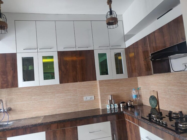 Kitchen, omaxe-r2 3 Bedroom 1650 Sq.Ft. Builder Floor In Gomti Nagar Lucknow 9122322