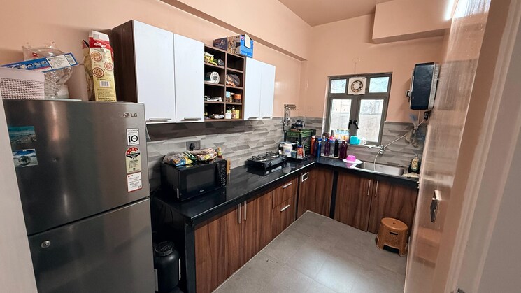 Kitchen, merlin-pristine 3 Bedroom 1150 Sq.Ft. Apartment In New Alipore Kolkata 9122326